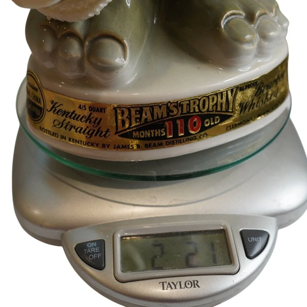 Vintage‎ Jim Beam Trophy Donkey Bourbon Whiskey Decanter Figurine Collectible